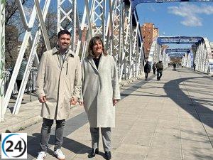 Ranera (PSOE) exige a Chueca una revisión completa de los puentes de Zaragoza.