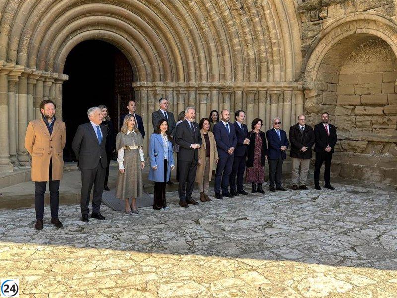 Villanueva de Sijena espera con entusiasmo la apertura del monasterio tras dos años de reformas.