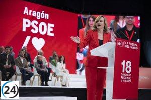 Pilar Alegría asume la presidencia del Grupo Parlamentario Socialista en las Cortes de Aragón.