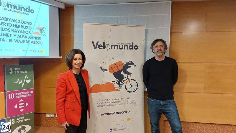 Ejea de los Caballeros acoge el Festival Velomundo: una celebración de deporte y música en plena naturaleza.