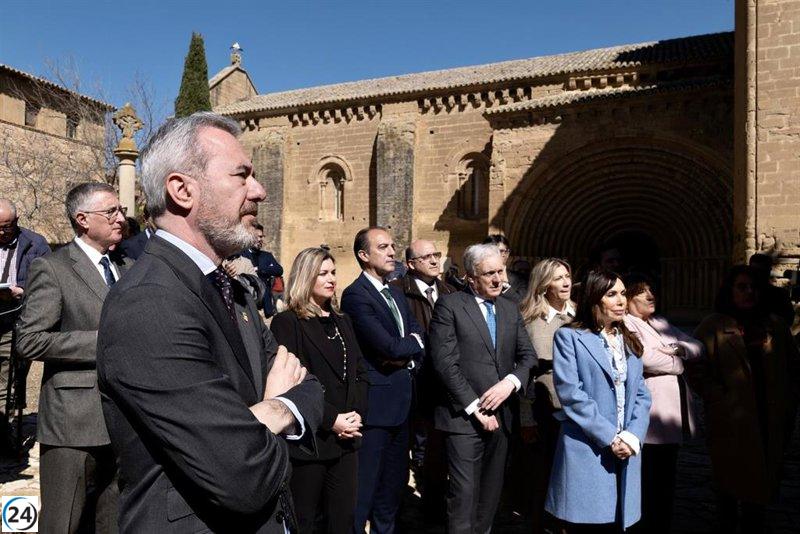Reapertura del Monasterio de Sijena: 36 obras se exhiben en un evento memorable.