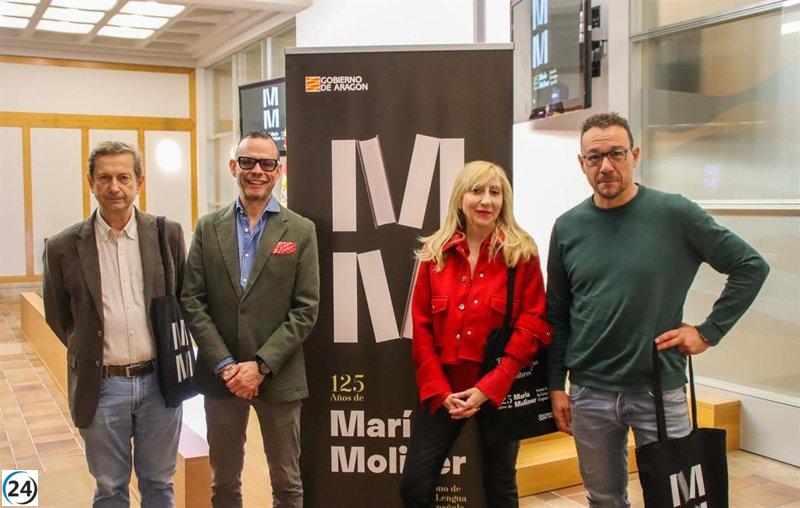 Aragón celebra el 125 aniversario del nacimiento de María Moliner con un documental homenaje.