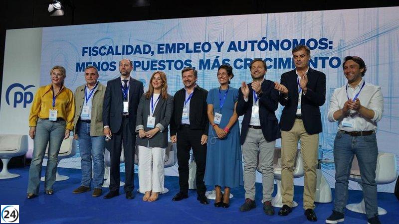 Dívar (PP) defiende la gestión de Azcón frente a las 