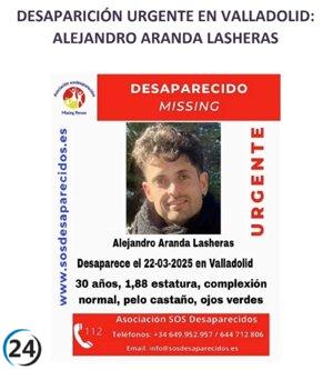 Cerca de 150 voluntarios se unen a la búsqueda del joven Alejandro Aranda.