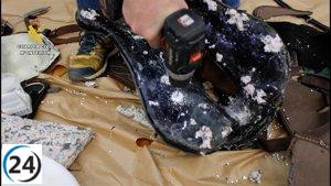Desmantelan intento de tráfico de 26 kilos de cocaína ocultos en sillas de montar hacia Teruel.
