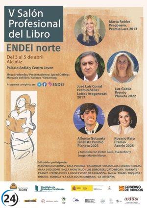 Alcañiz será sede del V Salón Profesional del Libro de ENDEI del 3 al 5 de abril.
