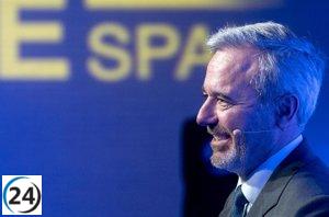 Azcón defiende el Pacto Verde ante la oposición de Vox, resaltando su aporte a la inversión en Aragón.
