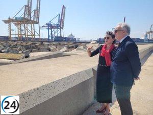 Aragón impulsa la logística acercando Plaza y Platea al Puerto de Valencia.