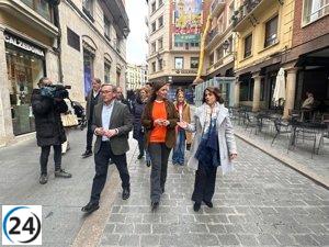 Fúnez (PP) reafirma en Teruel el apoyo de su partido a los empresarios españoles en la UE.