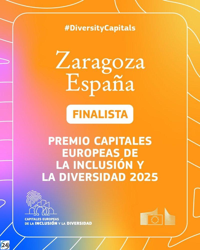Zaragoza se destaca como finalista en los Premios Europeos de Inclusión y Diversidad 2025.