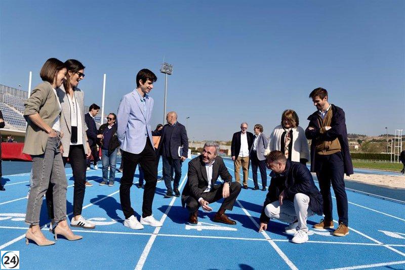 Azcón da inicio a la modernización del Centro Aragonés del Deporte, anticipando los eventos de 2027.