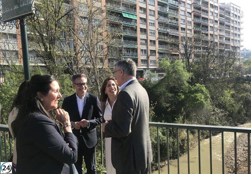 Chueca lanza la segunda fase de renovación del río Huerva, añadiendo 2,5 km hasta su desembocadura.