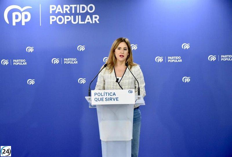 Dívar (PP) reprocha a Puente y Alegría por su exceso de promociones personales y falta de resultados.