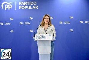 Dívar (PP) reprocha a Puente y Alegría por su exceso de promociones personales y falta de resultados.