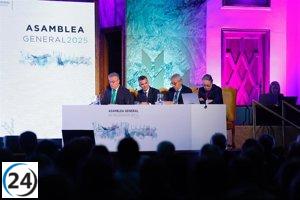 Caja Rural de Aragón reporta un aumento del 20% en beneficios, alcanzando 26 millones de euros en 2024.