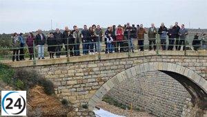 Teruel Existe denuncia la demolición de 18 puentes históricos en la vía Teruel-Sagunto por parte de Adif.