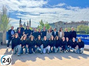 Chueca resalta el legado de 100 años del CN Helios en el apoyo a la Selección femenina de waterpolo.