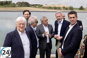 Azcón respalda la modernización de regadíos como motor de desarrollo económico en el ámbito rural.