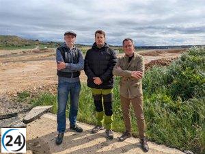 Jorge Pueyo (CHA) pide al Congreso que acelere la finalización del tramo de la A-22 entre Huesca y Siétamo.
