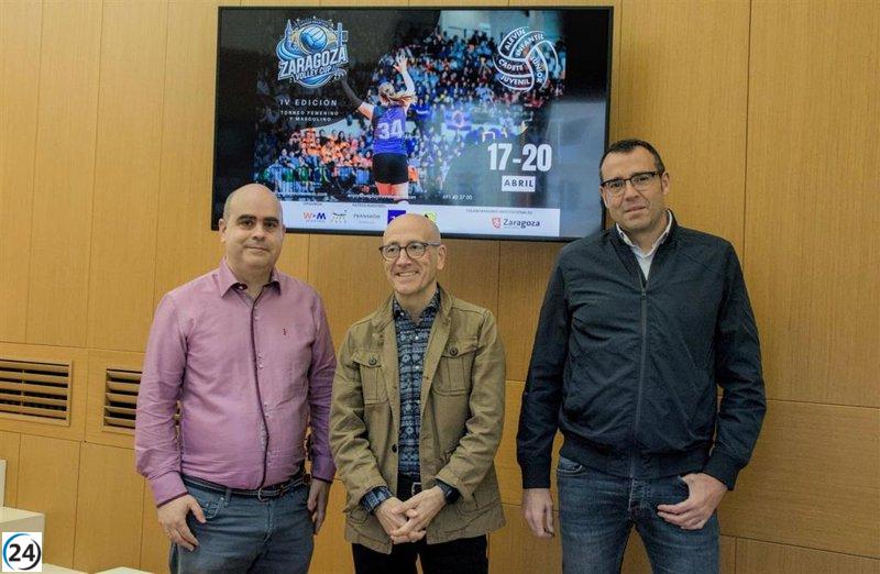 La ZGZ Volley Cup 2025 congrega a 128 equipos de base en un evento de cuatro días en España.