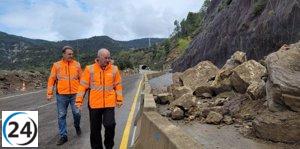 Reanudan circulación a dos vías en la A-139 para restablecer el enlace con La Ribagorza y el valle de Benasque.