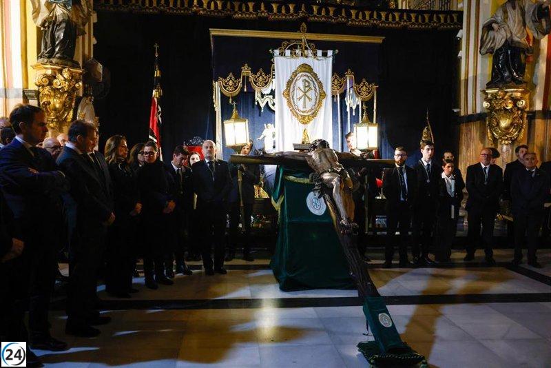 La alcaldesa de Zaragoza participa en la ceremonia del Enclavamiento y la procesión del Encuentro.