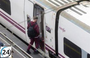 Tren entre Barcelona y Zaragoza deja varados a 40 pasajeros por más de cuatro horas.
