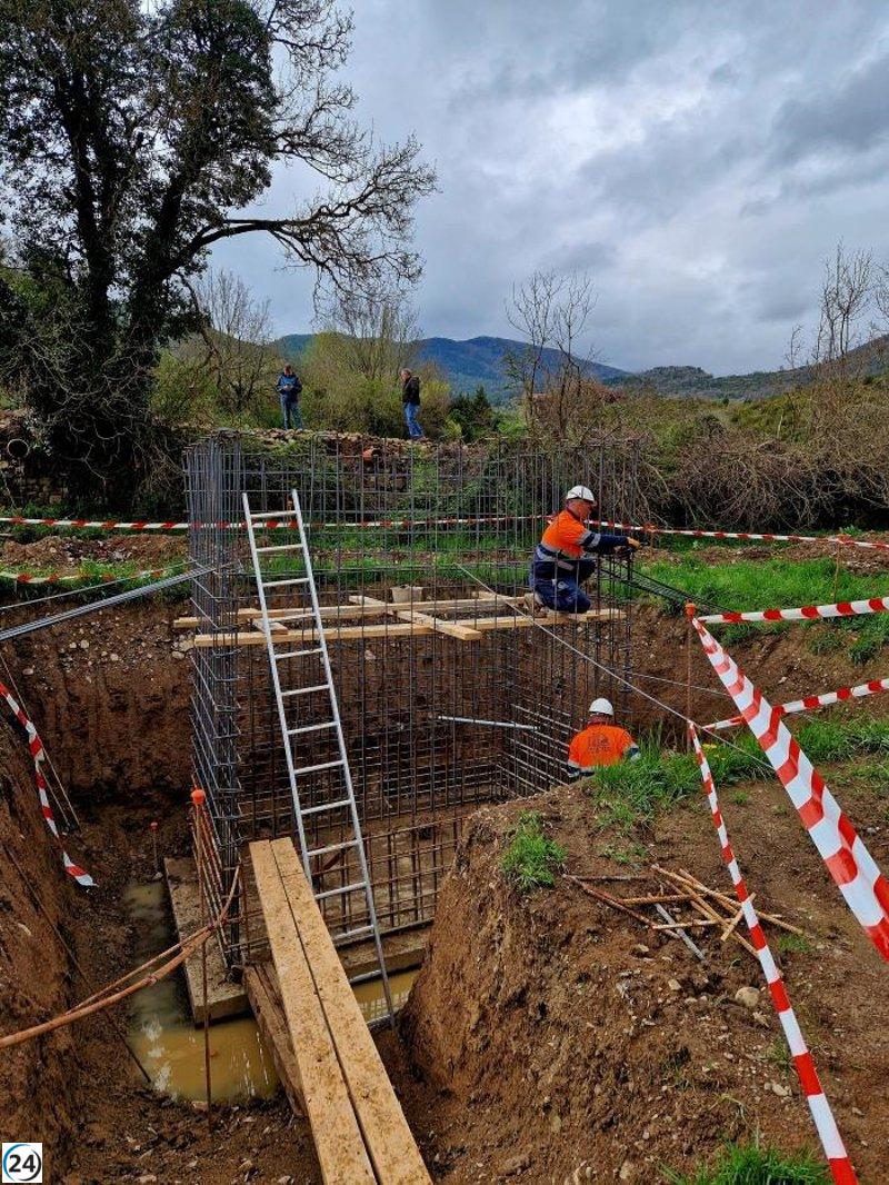 La planta de tratamiento de Hecho-Siresa comenzará a operar en primavera de 2026.