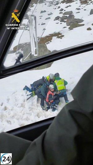 La Guardia Civil rescata a 17 excursionistas en el Pirineo aragonés durante las vacaciones de Semana Santa.
