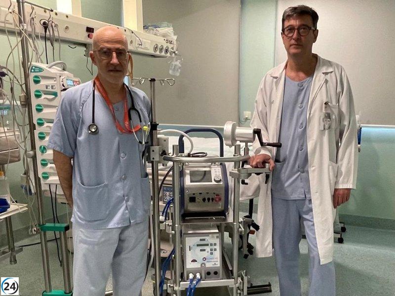 Avances en Aragón: 190 pacientes reciben apoyo de tecnología que reemplaza temporalmente el corazón y los pulmones.