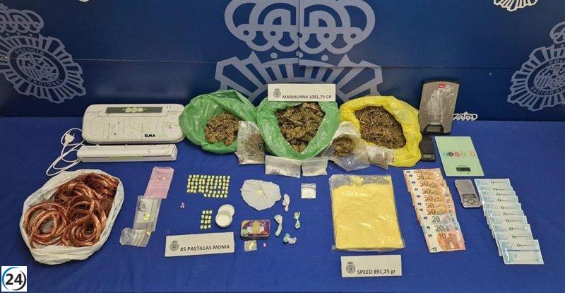 Desarticulada una red de narcotráfico en el barrio de la Encarnación de Huesca.