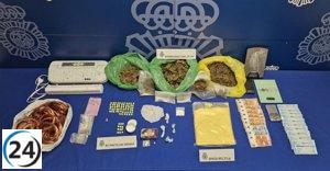 Desarticulada una red de narcotráfico en el barrio de la Encarnación de Huesca.