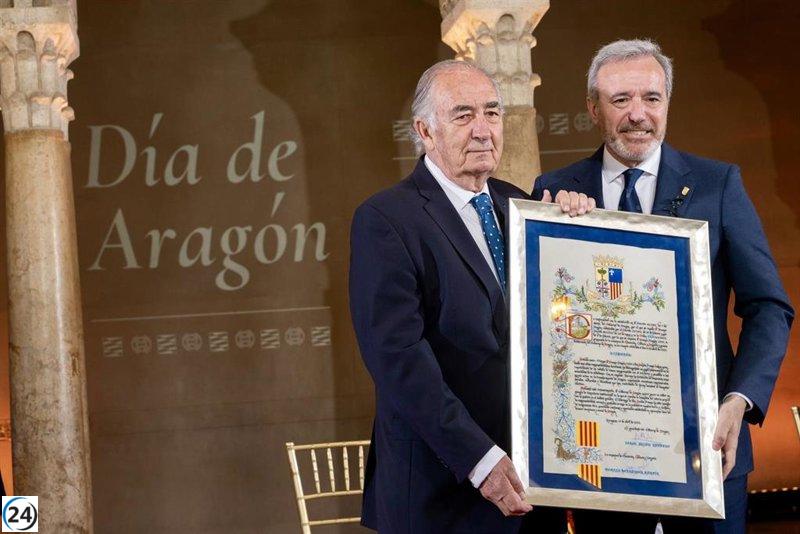 Amado Franco, Medalla de Aragón: