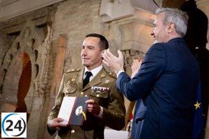 Líder de la UME en Aragón destaca la tenacidad de sus miembros, comparable al espíritu aragonés.