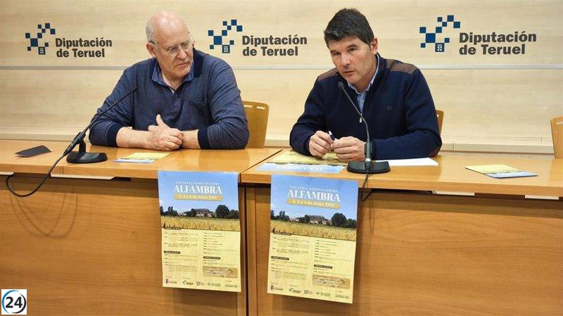Feria Agroganadera en Alfambra: Celebración de ganadería y comercio del 2 al 4 de mayo.