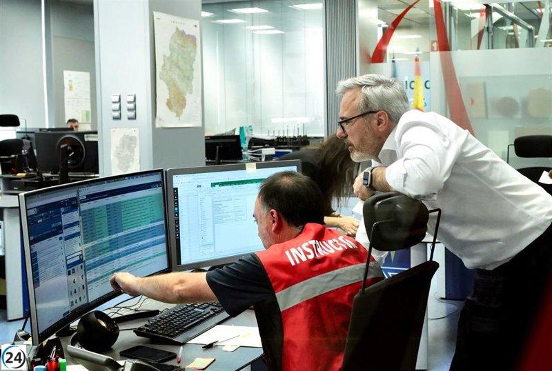 Azcón: Energía avanza lentamente en medio del rescate de pasajeros varados en trenes.