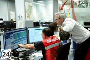 Azcón: Energía avanza lentamente en medio del rescate de pasajeros varados en trenes.