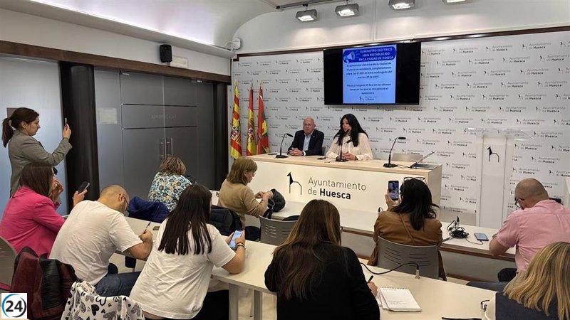 Huesca restablece el servicio eléctrico al completo, pero sigue en alerta máxima de Protección Civil.