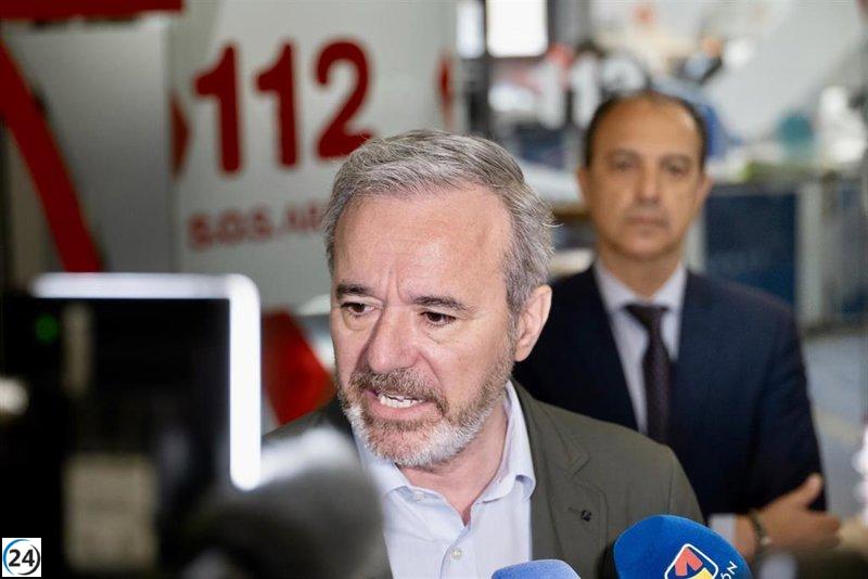 Azcón elige la cautela a pesar de la aparente normalidad.