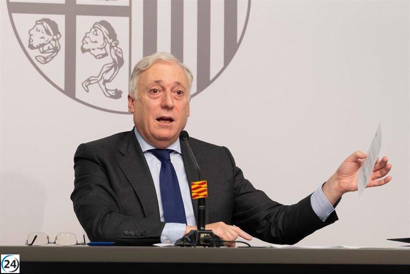 Gobierno de Aragón rechaza acusaciones de aislamiento durante el apagón y critica al PSOE por buscar división.