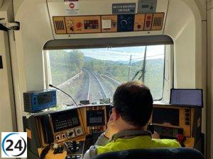 Renfe capacita maquinistas para reanudar el servicio de trenes entre Huesca y Canfranc.