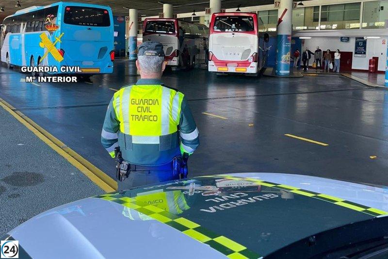 Guardia Civil de Aragón presenta 88 multas en operativos de control durante las vacaciones de Semana Santa.