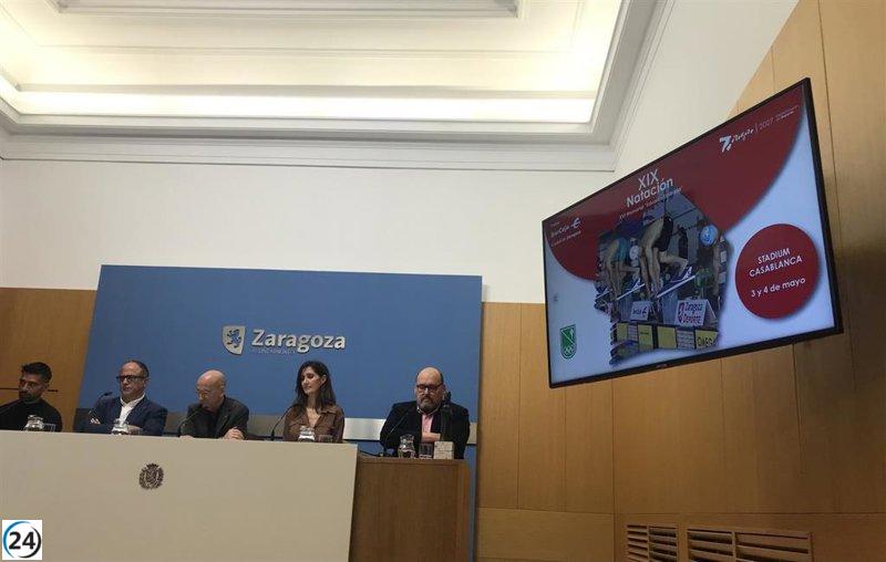 Zaragoza celebra el XIX Trofeo Ibercaja de Natación con la participación de 328 atletas.