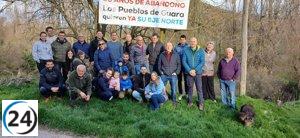 Apoyo institucional para la mejora de la pista que conecta Bara y Las Bellostas en Huesca.