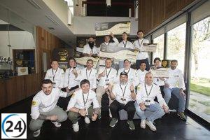 El chef David Lorente de Nola Gras, triunfa en la final de DesTAPA las Legumbres en Valladolid.
