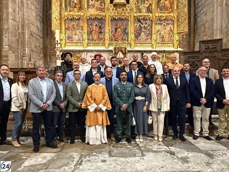 Tomasa Hernández participa en la conmemoración del Juramento de los Compromisarios en Caspe.