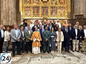 Tomasa Hernández participa en la conmemoración del Juramento de los Compromisarios en Caspe.