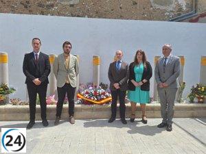 Gobierno de Aragón recuerda el Día del Exilio en Leciñena, Zaragoza.