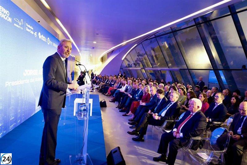 El presidente de Aragón demanda más inversión en la infraestructura eléctrica.