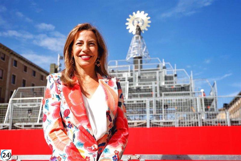 Alcaldesa de Zaragoza envía deseos de fortaleza al nuevo Papa.